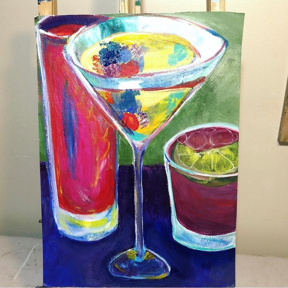 Original 11x14 acrylic painting